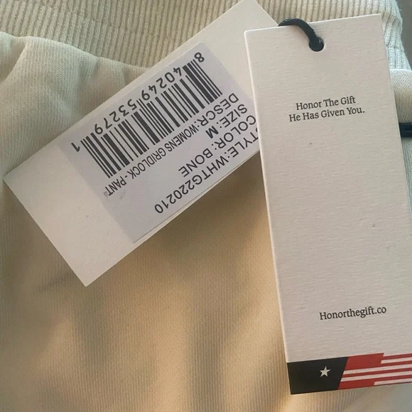 Honor The Gift Women's Gridlock Pants Bone - Picture 13 of 13